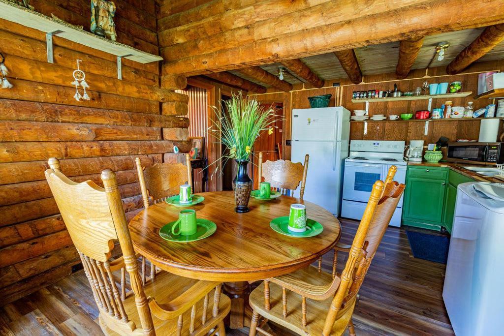 הוילה שאטאנוגה Authentic Log Cabin Mins From Chatts Best Sites מראה חיצוני תמונה